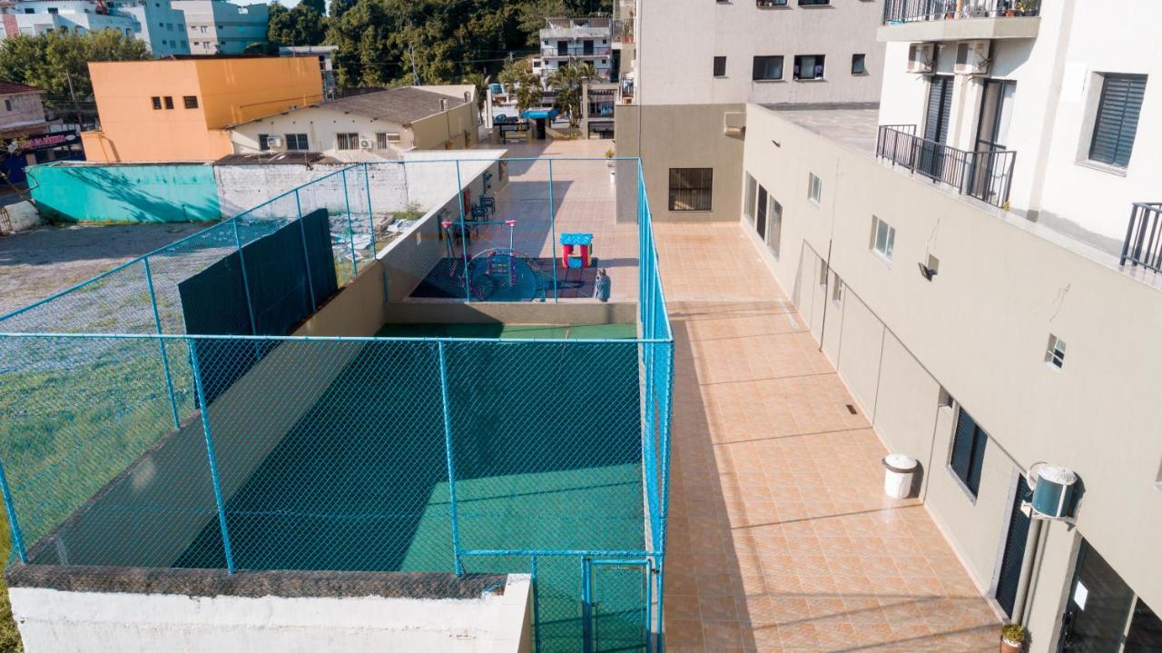 Apê Com Piscina E Ar - 2Q Da Praia Da Enseada. Guarujá Exterior foto